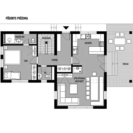 Drevenica Lesanka Prázdninový dům *