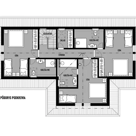 Hébergement de vacances Drevenica Lesanka